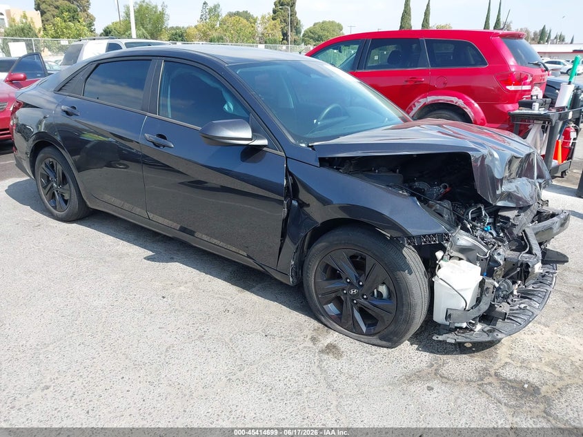 2023 Hyundai Elantra VIN 5NPLM4AG4PH090805 IAAI salvage auction — FRONT END, Salvage Title, sold $2,200 on 2026-08-01 (photo 1)