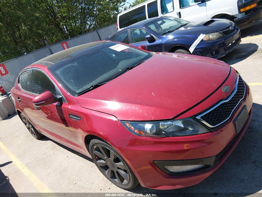 2012 Kia Optima VIN 5XXGR4A65CG087248 IAAI salvage auction — ALL OVER, Clear (Idaho), sold $500 on 2026-07-17 (photo 1)