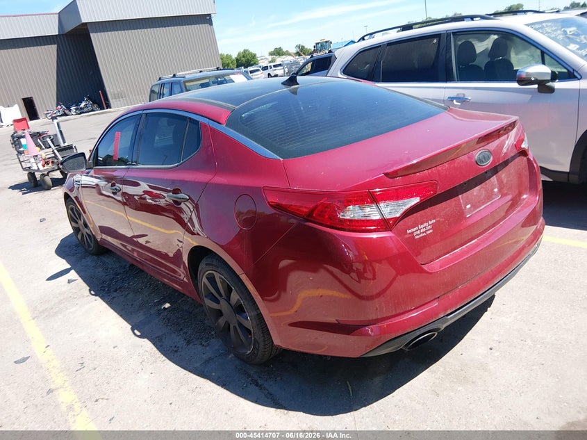 2012 Kia Optima VIN 5XXGR4A65CG087248 IAAI salvage auction — ALL OVER, Clear (Idaho), sold $500 on 2026-07-17 (photo 3)