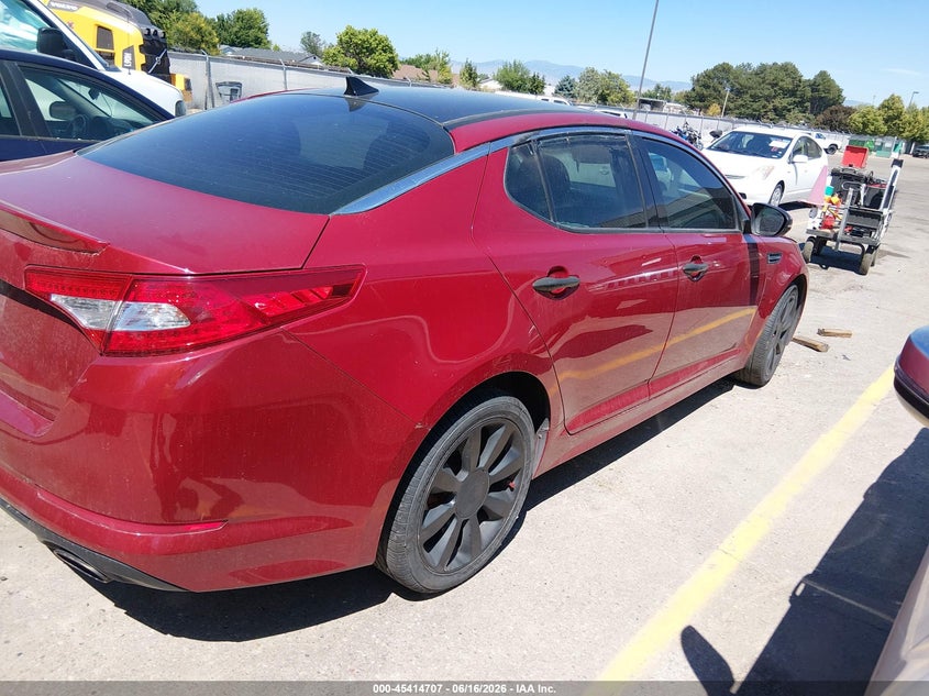 2012 Kia Optima VIN 5XXGR4A65CG087248 IAAI salvage auction — ALL OVER, Clear (Idaho), sold $500 on 2026-07-17 (photo 4)