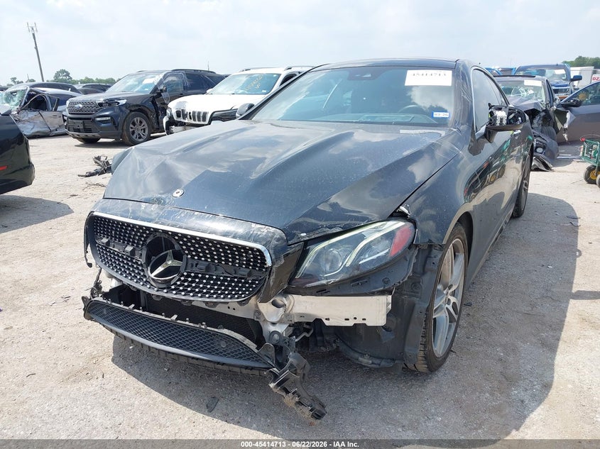 2018 Mercedes-benz E-klasse VIN WDD1J6FB9JF013542 IAAI salvage auction — FRONT END, Original (Texas), sold $10,700 on 2026-08-18 (photo 2)
