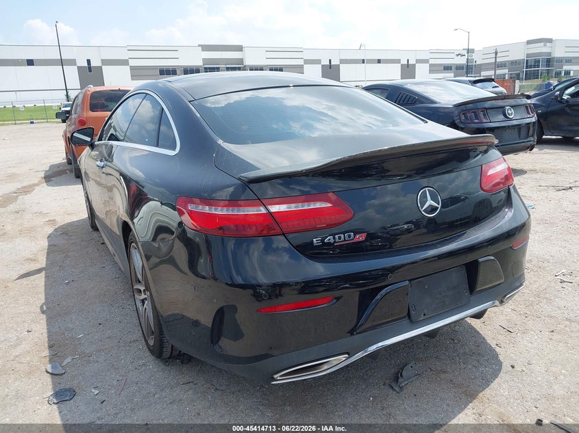 2018 Mercedes-benz E-klasse VIN WDD1J6FB9JF013542 IAAI salvage auction — FRONT END, Original (Texas), sold $10,700 on 2026-08-18 (photo 3)