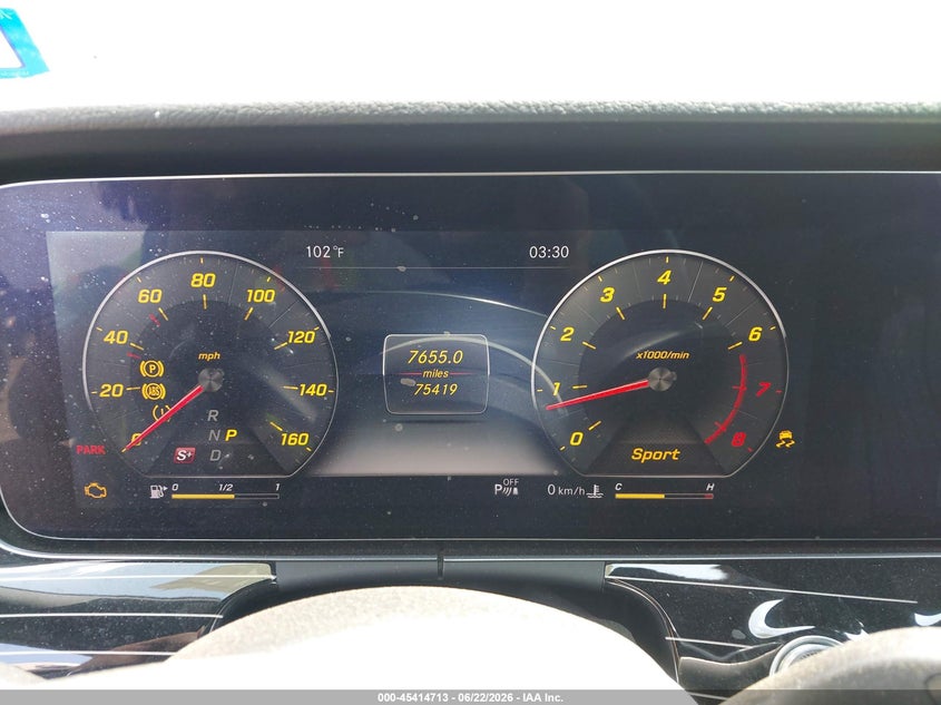2018 Mercedes-benz E-klasse VIN WDD1J6FB9JF013542 IAAI salvage auction — FRONT END, Original (Texas), sold $10,700 on 2026-08-18 (photo 7)