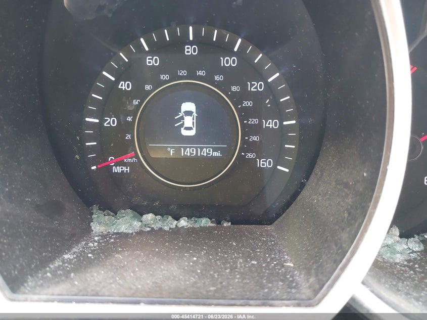 2015 Kia Optima VIN KNAGM4A72F5545406 IAAI salvage auction — SIDE, Salvage (Texas), sold $650 on 2026-07-09 (photo 7)