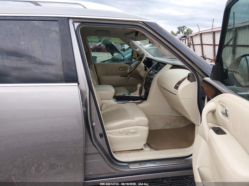 2012 Infiniti Qx56 VIN JN8AZ2NF8C9518719 IAAI salvage auction — NORMAL WEAR, Clear (Arkansas), sold $825 on 2026-07-30 (photo 5)