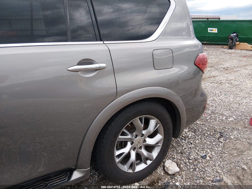 2012 Infiniti Qx56 VIN JN8AZ2NF8C9518719 IAAI salvage auction — NORMAL WEAR, Clear (Arkansas), sold $825 on 2026-07-30 (photo 6)