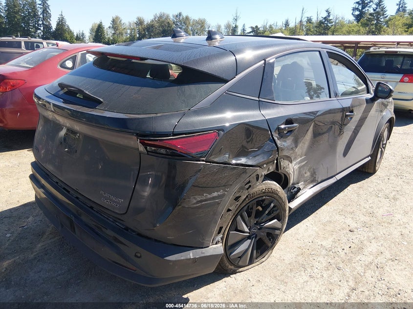 2024 Nissan Ariya VIN JN1DF0CD1RM730443 IAAI salvage auction — REAR END, Bill Of Sale (Washington), sold $12,250 on 2026-07-16 (photo 4)