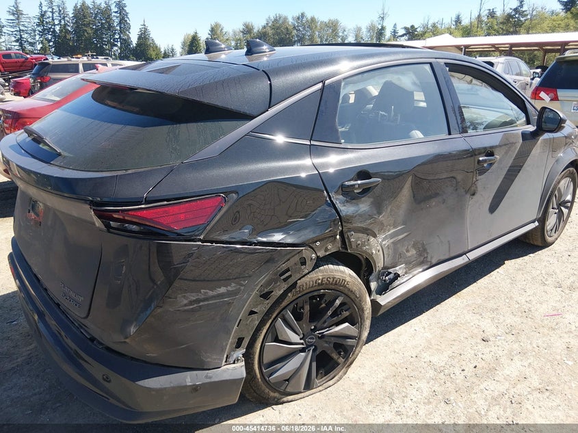 2024 Nissan Ariya VIN JN1DF0CD1RM730443 IAAI salvage auction — REAR END, Bill Of Sale (Washington), sold $12,250 on 2026-07-16 (photo 6)