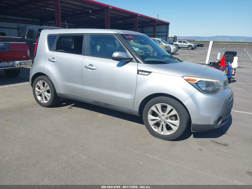 2014 Kia Soul VIN KNDJP3A52E7715484 IAAI salvage auction — THEFT, Salvage (California), sold $1,100 on 2026-07-28 (photo 1)