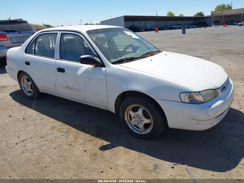 1999 Toyota Corolla VIN 1NXBR12E6XZ252928 IAAI salvage auction — NORMAL WEAR, Salvage Title - Dealer (California), sold $100 on 2026-07-08 (photo 1)