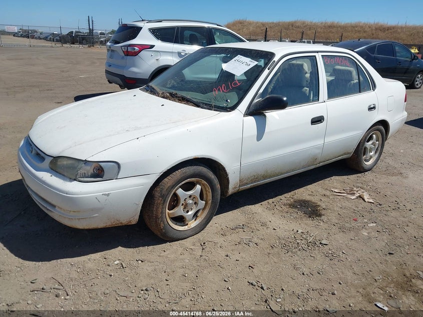 1999 Toyota Corolla VIN 1NXBR12E6XZ252928 IAAI salvage auction — NORMAL WEAR, Salvage Title - Dealer (California), sold $100 on 2026-07-08 (photo 2)