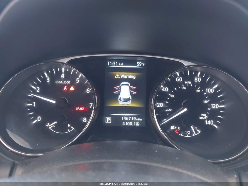2016 Nissan Rogue VIN KNMAT2MV9GP721268 IAAI salvage auction — SIDE, Salvage (California), sold $1,900 on 2026-07-30 (photo 7)