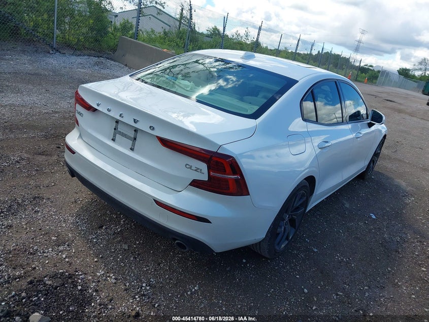 2020 Volvo S60 VIN 7JR102FK1LG041484 IAAI salvage auction — FRONT END, Salvage Title, sold $5,125 on 2026-08-11 (photo 4)