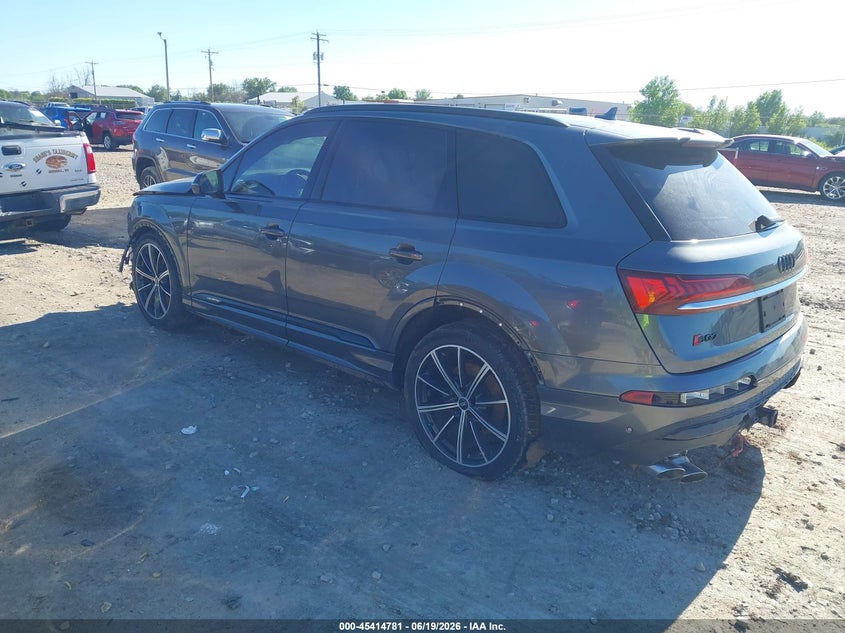2021 Audi Sq7 VIN WA1VWBF7XMD018079 IAAI salvage auction — FRONT END, Wait Title, sold $8,300 on 2026-09-06 (photo 3)
