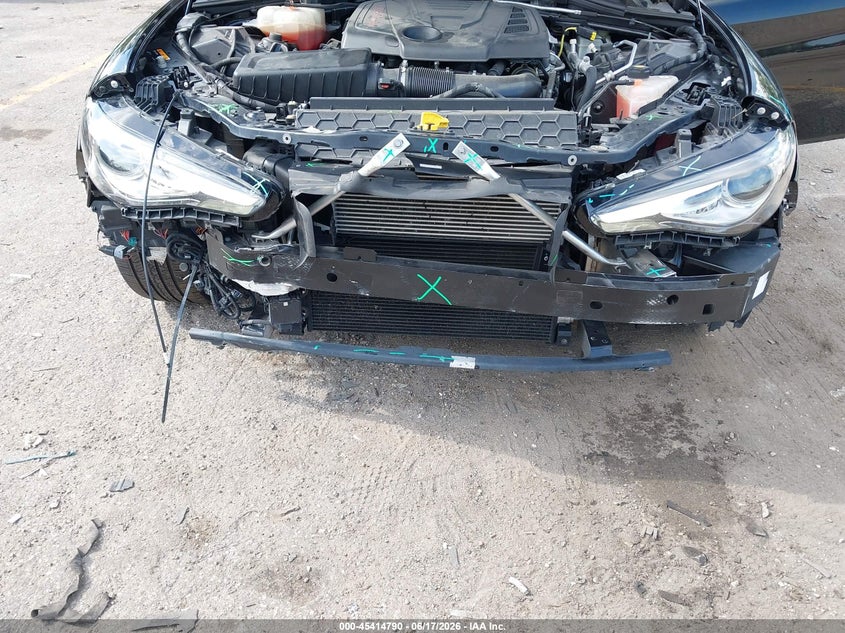 2021 Alfa romeo Giulia VIN ZARFAMAN2M7644577 IAAI salvage auction — FRONT END, Rebuildable (Florida), sold $6,025 on 2026-07-13 (photo 6)