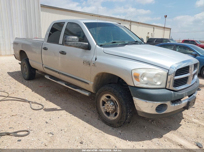 2008 Dodge Ram 2500 VIN 3D7KS28A28G148174 IAAI salvage auction — LEFT SIDE, Original (Texas), sold $9,800 on 2026-08-13 (photo 1)
