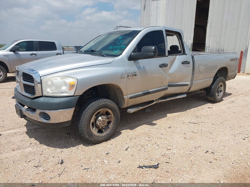 2008 Dodge Ram 2500 VIN 3D7KS28A28G148174 IAAI salvage auction — LEFT SIDE, Original (Texas), sold $9,800 on 2026-08-13 (photo 2)