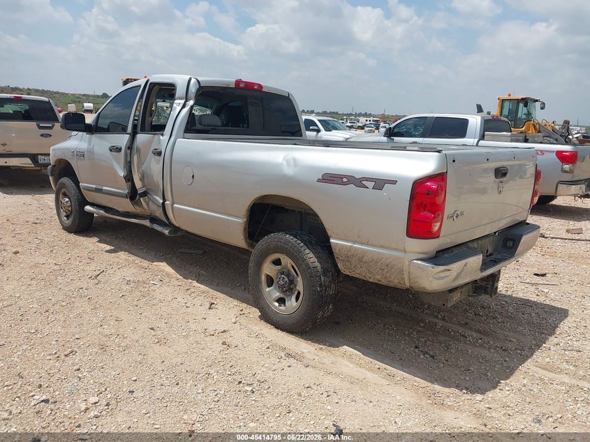 2008 Dodge Ram 2500 VIN 3D7KS28A28G148174 IAAI salvage auction — LEFT SIDE, Original (Texas), sold $9,800 on 2026-08-13 (photo 3)