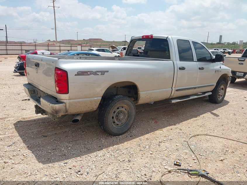 2008 Dodge Ram 2500 VIN 3D7KS28A28G148174 IAAI salvage auction — LEFT SIDE, Original (Texas), sold $9,800 on 2026-08-13 (photo 4)