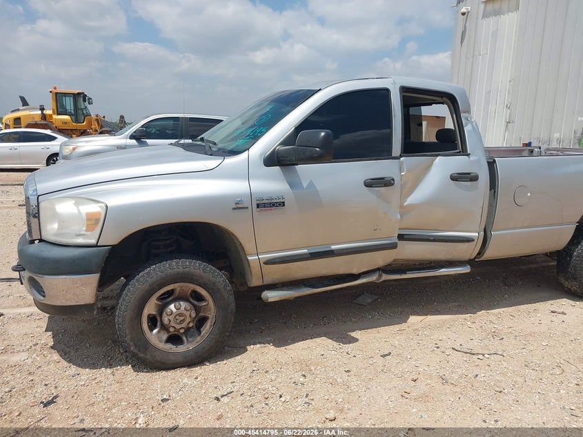 2008 Dodge Ram 2500 VIN 3D7KS28A28G148174 IAAI salvage auction — LEFT SIDE, Original (Texas), sold $9,800 on 2026-08-13 (photo 6)