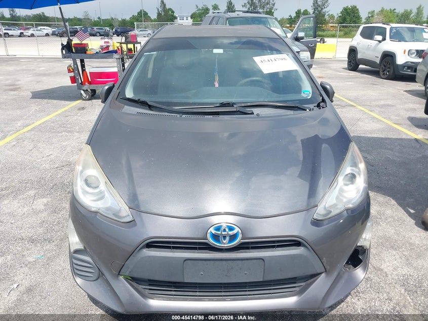 2016 Toyota Prius c VIN JTDKDTB31G1115491 IAAI salvage auction — NORMAL WEAR, Clear (Florida), sold $825 on 2026-07-23 (photo 6)