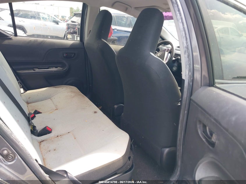 2016 Toyota Prius c VIN JTDKDTB31G1115491 IAAI salvage auction — NORMAL WEAR, Clear (Florida), sold $825 on 2026-07-23 (photo 8)