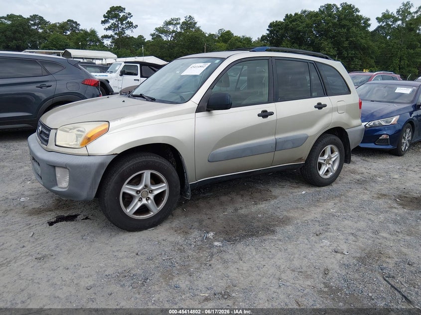 2001 Toyota Rav4 VIN JTEGH20V510031370 IAAI salvage auction — NORMAL WEAR, Clear (South Carolina), sold $775 on 2026-07-21 (photo 2)