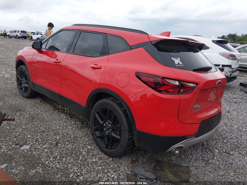 2022 Chevrolet Blazer VIN 3GNKBCR48NS179292 IAAI salvage auction — UNKNOWN, Salvage (Tennessee), sold $8,200 on 2026-07-09 (photo 3)