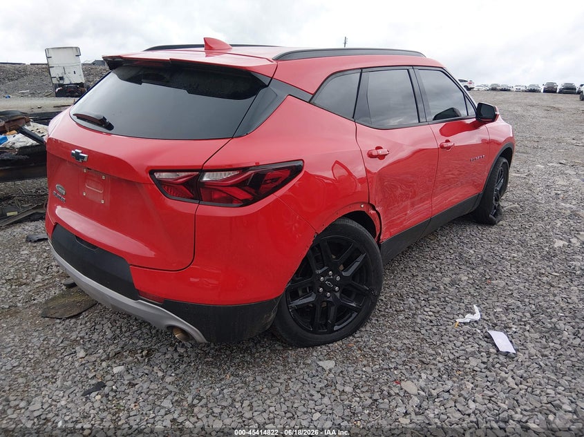2022 Chevrolet Blazer VIN 3GNKBCR48NS179292 IAAI salvage auction — UNKNOWN, Salvage (Tennessee), sold $8,200 on 2026-07-09 (photo 4)