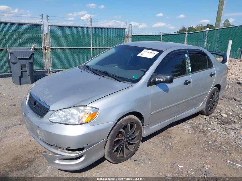 2007 Toyota Corolla VIN JTDBR32E370106199 IAAI salvage auction — FRONT END, Clear (Virginia), sold $1,450 on 2026-07-27 (photo 2)