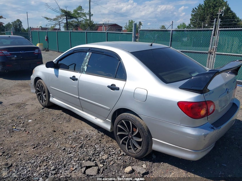 2007 Toyota Corolla VIN JTDBR32E370106199 IAAI salvage auction — FRONT END, Clear (Virginia), sold $1,450 on 2026-07-27 (photo 3)