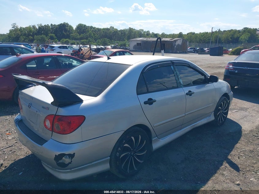 2007 Toyota Corolla VIN JTDBR32E370106199 IAAI salvage auction — FRONT END, Clear (Virginia), sold $1,450 on 2026-07-27 (photo 4)