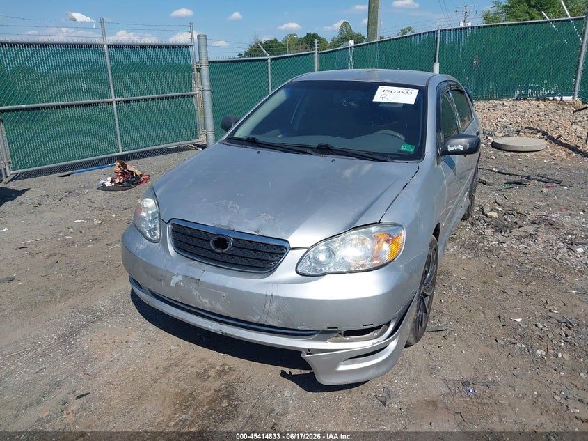 2007 Toyota Corolla VIN JTDBR32E370106199 IAAI salvage auction — FRONT END, Clear (Virginia), sold $1,450 on 2026-07-27 (photo 6)