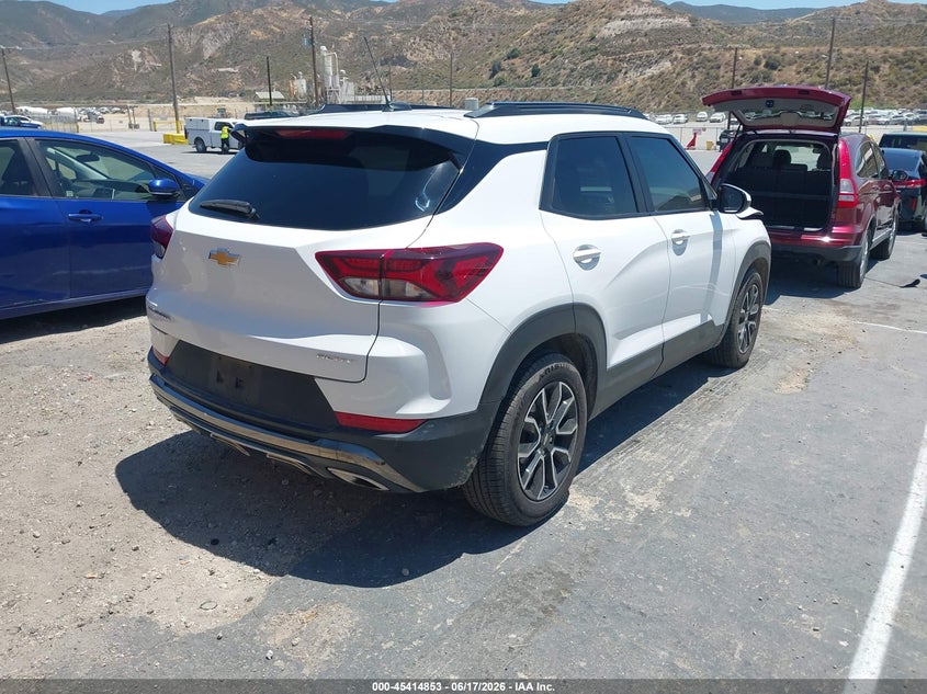 2022 Chevrolet Trailblazer VIN KL79MVSL4NB130629 IAAI salvage auction — FRONT END, Salvage Title, sold $5,900 on 2026-07-29 (photo 4)