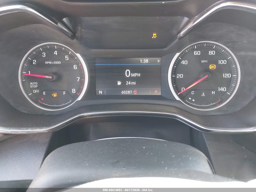 2022 Chevrolet Trailblazer VIN KL79MVSL4NB130629 IAAI salvage auction — FRONT END, Salvage Title, sold $5,900 on 2026-07-29 (photo 7)