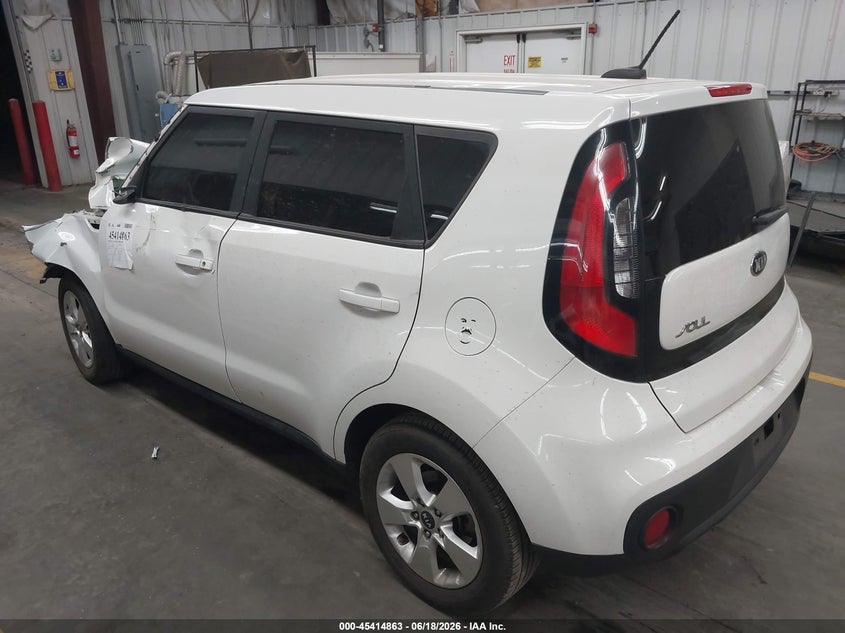2018 Kia Soul VIN KNDJN2A24J7583828 IAAI salvage auction — FRONT END, Salvage Title, sold $500 on 2026-07-28 (photo 3)