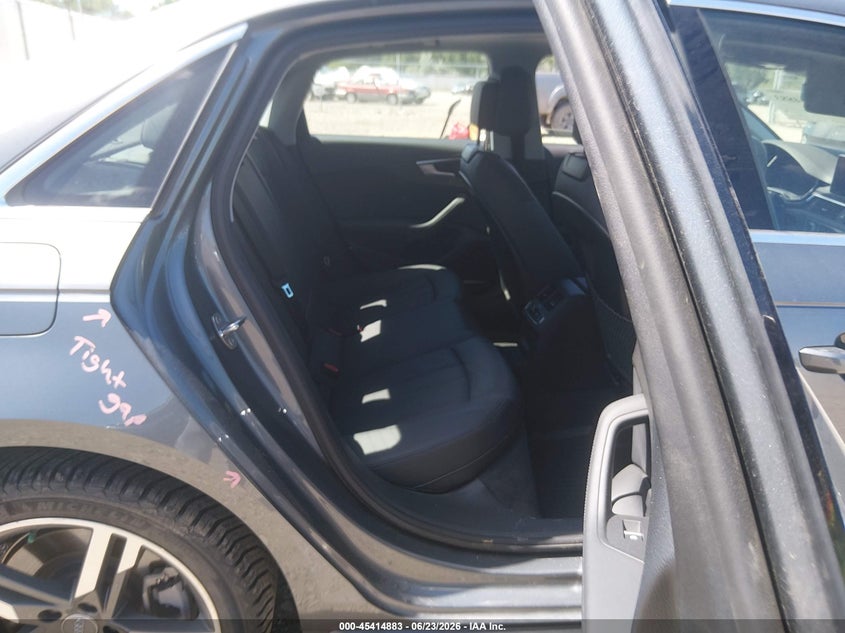 2018 Audi A4 VIN WAUFNAF4XJA181368 IAAI salvage auction — REAR END, Salvage (Montana), sold $7,800 on 2026-07-15 (photo 8)
