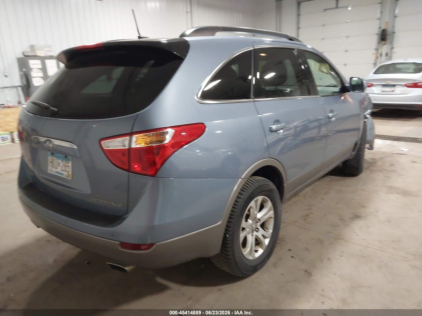 2011 Hyundai Veracruz VIN KM8NU4CC6BU150225 IAAI salvage auction — RIGHT FRONT, Prior Salvage (Minnesota), sold $1,150 on 2026-08-02 (photo 4)