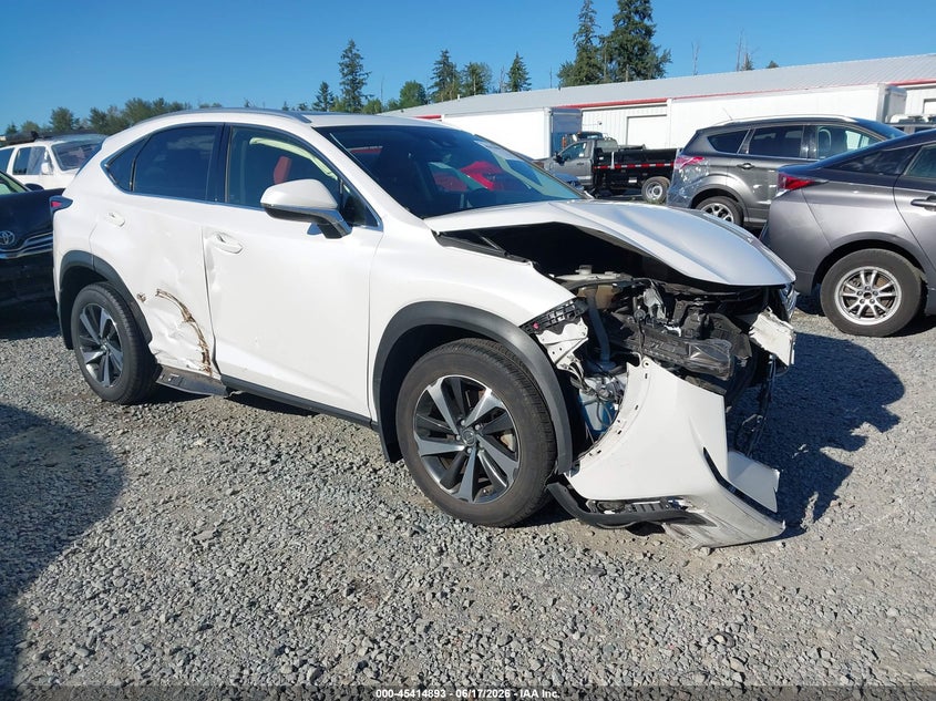 2020 Lexus VIN JTJGJRDZ8L5008019 IAAI salvage auction — FRONT & REAR, Salvage Title, sold $6,400 on 2026-07-22 (photo 1)