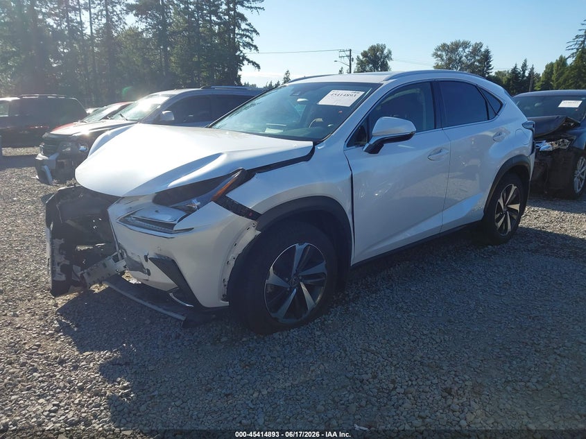 2020 Lexus VIN JTJGJRDZ8L5008019 IAAI salvage auction — FRONT & REAR, Salvage Title, sold $6,400 on 2026-07-22 (photo 2)