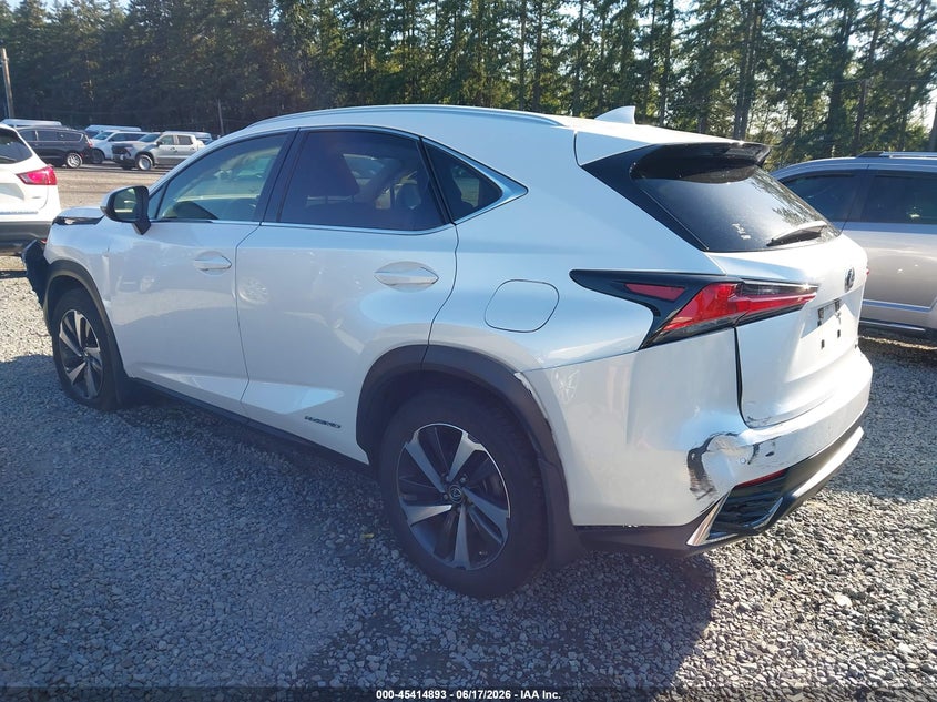2020 Lexus VIN JTJGJRDZ8L5008019 IAAI salvage auction — FRONT & REAR, Salvage Title, sold $6,400 on 2026-07-22 (photo 3)
