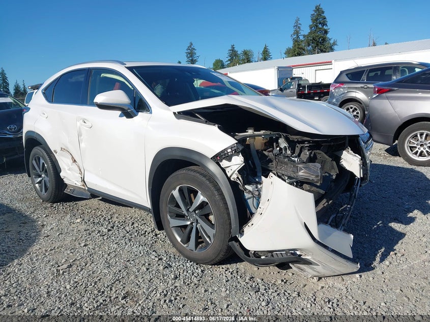 2020 Lexus VIN JTJGJRDZ8L5008019 IAAI salvage auction — FRONT & REAR, Salvage Title, sold $6,400 on 2026-07-22 (photo 6)
