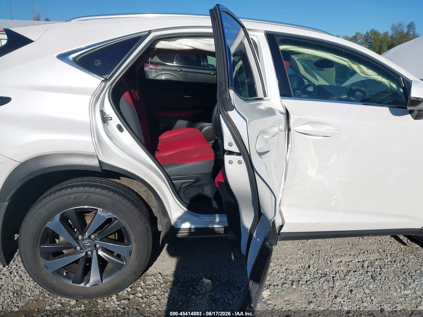 2020 Lexus VIN JTJGJRDZ8L5008019 IAAI salvage auction — FRONT & REAR, Salvage Title, sold $6,400 on 2026-07-22 (photo 8)