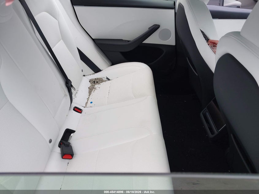 2025 Tesla Model 3 VIN 5YJ3E1EAXSF998975 IAAI salvage auction — FRONT END, Salvage Title, sold $12,000 on 2026-09-04 (photo 8)