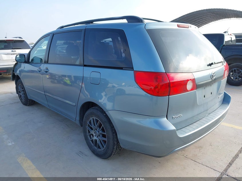 2006 Toyota Sienna VIN 5TDZA23C86S573109 IAAI salvage auction — FRONT END, Salvage (Texas), sold $725 on 2026-07-20 (photo 3)