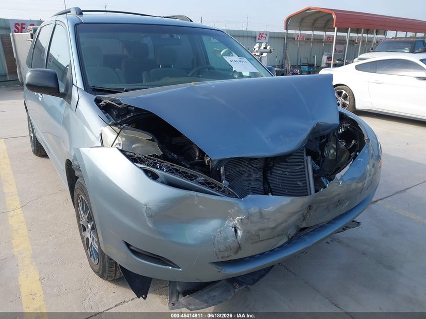 2006 Toyota Sienna VIN 5TDZA23C86S573109 IAAI salvage auction — FRONT END, Salvage (Texas), sold $725 on 2026-07-20 (photo 6)