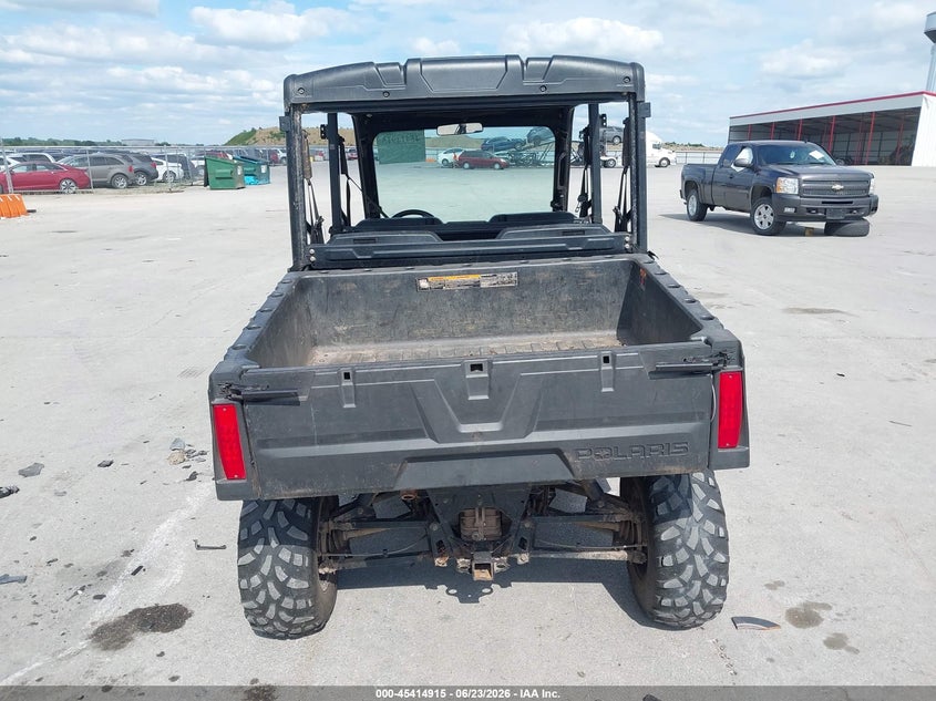 2018 Polaris Ranger VIN 3NSRNE579JE370043 IAAI salvage auction — REAR END, Regular Certificate (Iowa), sold $3,550 on 2026-07-29 (photo 6)