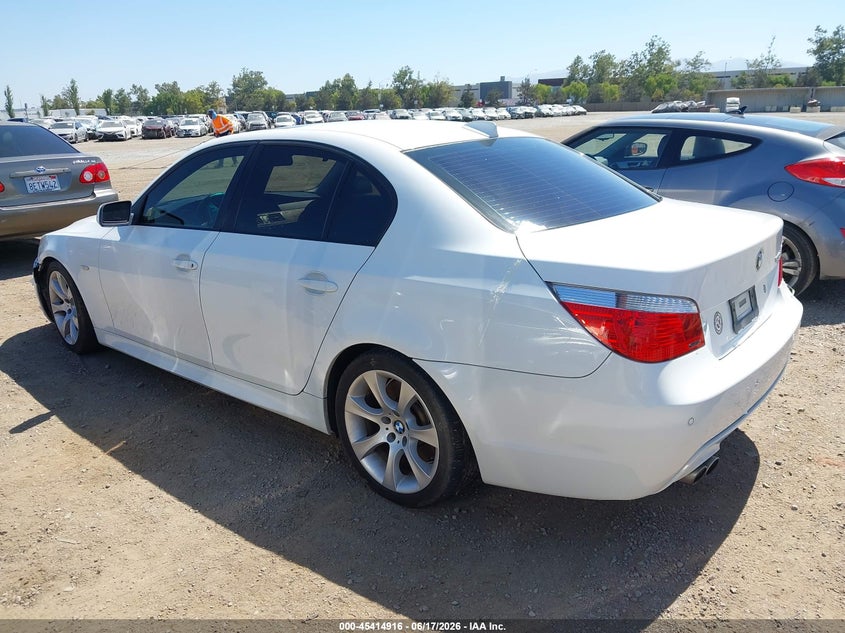 2007 BMW 5 series VIN WBANB53567CP05525 IAAI salvage auction — NORMAL WEAR, Clear - Dealer Only (California), sold $525 on 2026-07-20 (photo 3)