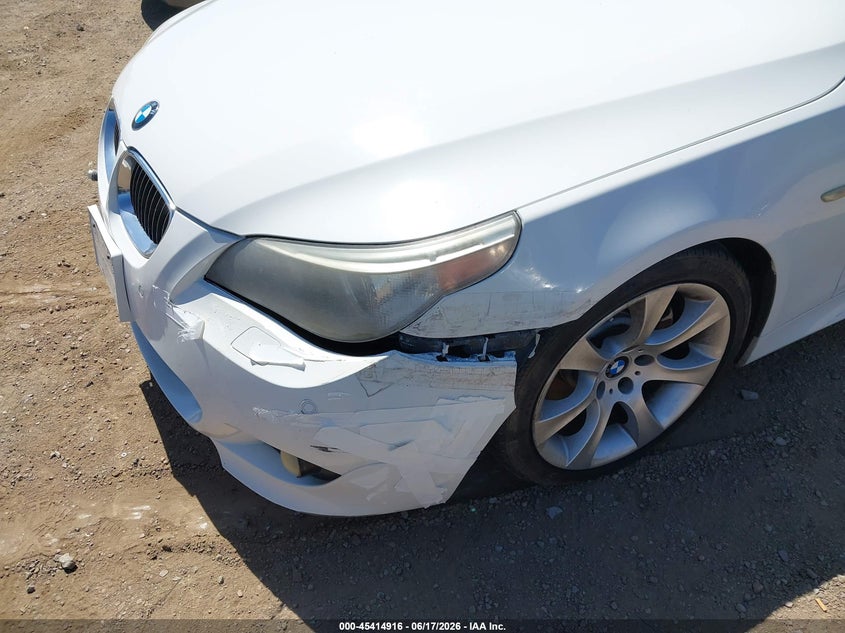 2007 BMW 5 series VIN WBANB53567CP05525 IAAI salvage auction — NORMAL WEAR, Clear - Dealer Only (California), sold $525 on 2026-07-20 (photo 6)
