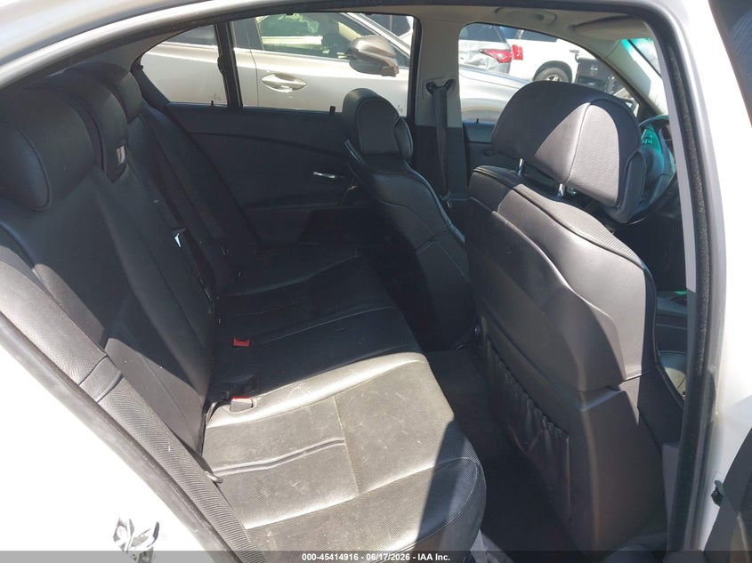 2007 BMW 5 series VIN WBANB53567CP05525 IAAI salvage auction — NORMAL WEAR, Clear - Dealer Only (California), sold $525 on 2026-07-20 (photo 8)